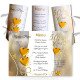 Menu cylindre 50 ans Noces d'Or