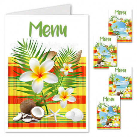 Menu madras jaune
