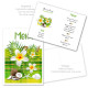 Menu madras vert vierge ou personnalisé