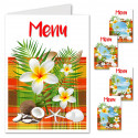 Menu madras rouge