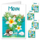 Menu madras bleu