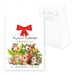 Boîte dragées Les "Z'Animaux de la Forêt"