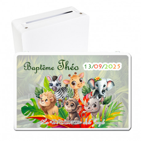 Urne Animaux de la Jungle