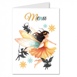 Menu baptême féerie