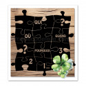 Faire-part thème puzzle