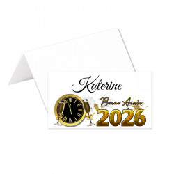 Porte-noms bonne année 2026 (x24)