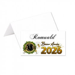 Porte-noms bonne année 2026 (x24)