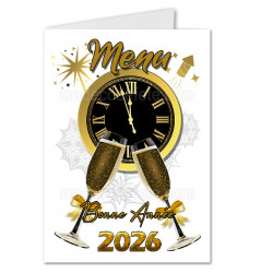 menu bonne années 2026