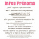 aide carterie prénoms