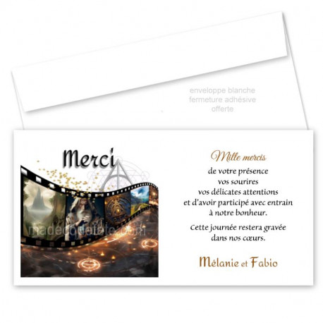 Remerciement Magie et Légende