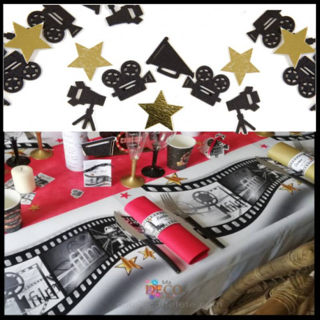 Confettis bois cinéma