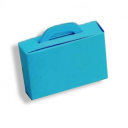 Valise dragées turquoise