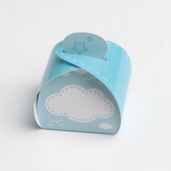 Ballotin dragées nuage bleu
