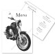menu thème moto