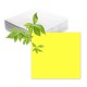 Serviettes papier jaune