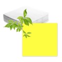 50 serviettes papier jaune