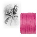 Ruban paper raphia fuchsia