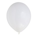 ballons blancs x10