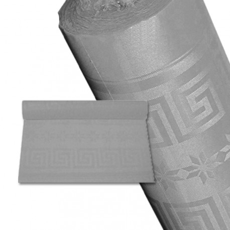 Nappe Papier Rouleau Nappage Gris 25 M Jetable Nappe Papier Rouleau Nappage Gris 25 M Jetable