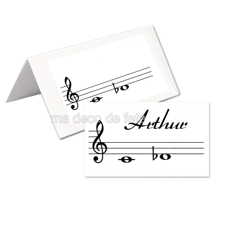 Lot De 10 Marque-Places Instruments De Musique En Résine – Thème Mariage Musical, Fête Ou Décoration Table 🎼