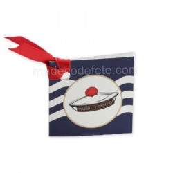 Etiquette dragées marine