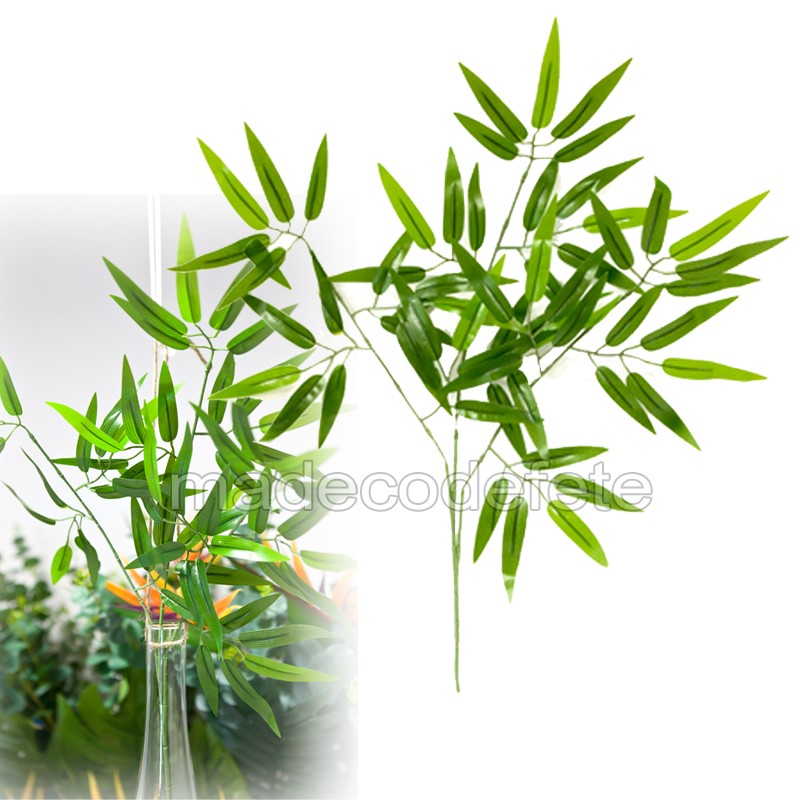 Feuille De Bambou Artificielle Grand Feuillage Bambou Exotique Qualite