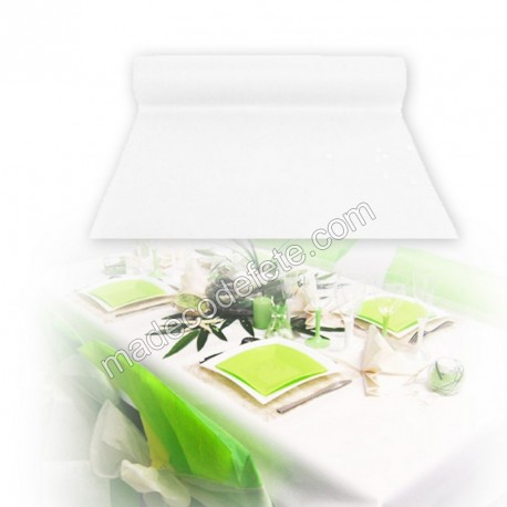 Télécharger gratuitement Images Nappe Intissee Rouleau Nappage Blanc 50mde Qualite Pour Mariage Fetes actualisé par