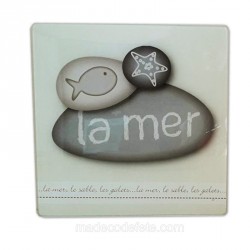 Plaque culinaire "La Mer"