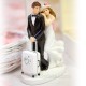Figurine mariés en voyage