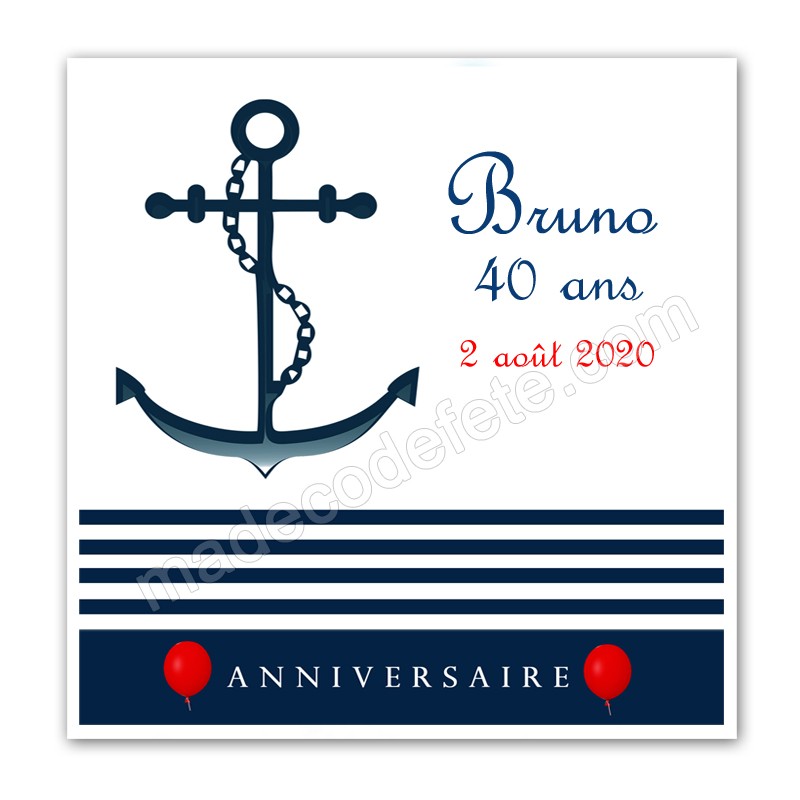 Faire Part Anniversaire Marin Faire Part Anniversaire Marin