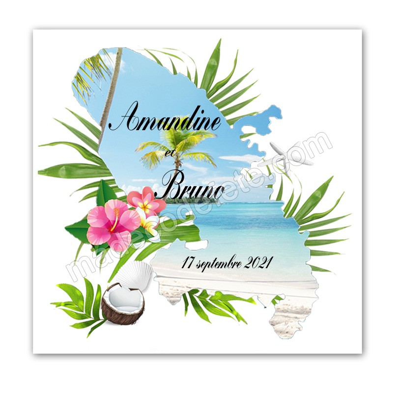 Faire Part Carte Martinique Faire Part Carte Martinique