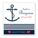 Faire-part baptême marin