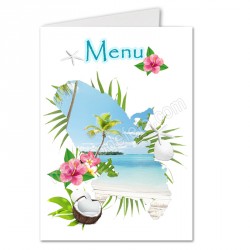 menu exotique carte Martinique 