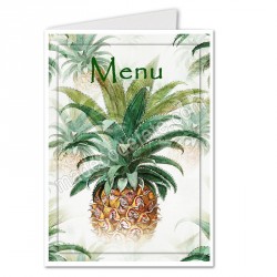 Menu ananas tropical