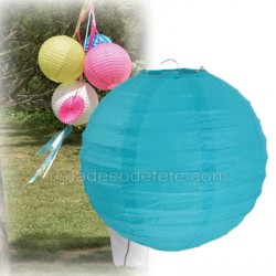 Boule japonaise turquoise 30 cm