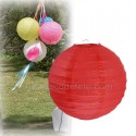 Boule japonaise rouge 20 cm