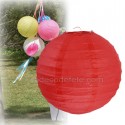 Boule japonaise rouge 30 cm
