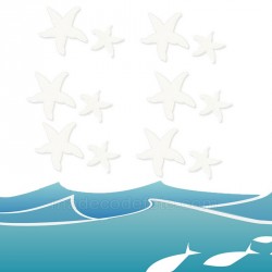 12 confettis étoile de mer