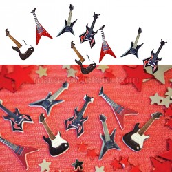 8 confettis guitare rock