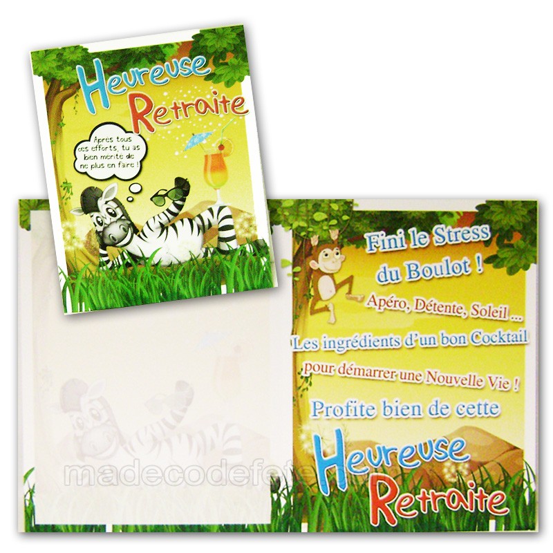 Livre D Or Original Avec Cette Carte Geante Retraite