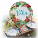 assiettes aloha x10