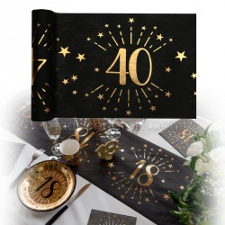 Set de table anniversaire 40 ans