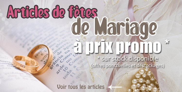 idées deco mariage en promotion