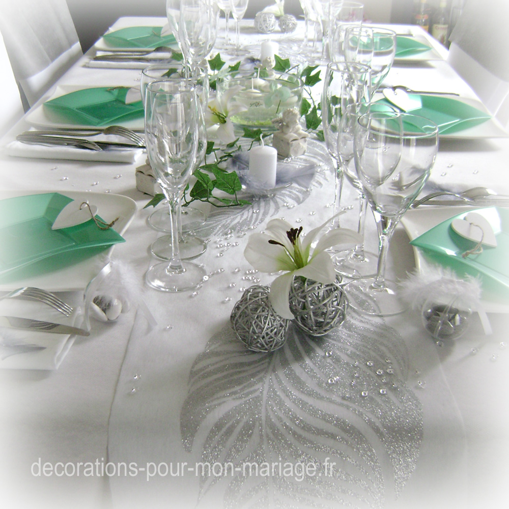 √ Decoration Mariage Vert Et Blanc | Mon Blog Jardinage