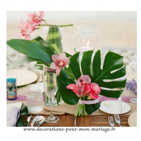 Décorations tables de mariage et accessoires